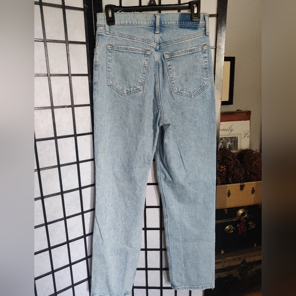 💛 Limited Time Sale💛Abercrombie & Fitch Sky Blue Denim Jeans - Picture 3 of 8